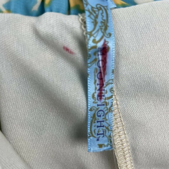 Francescas Moonlight Blue Leopard Print Mini Skirt - Picture 6 of 7